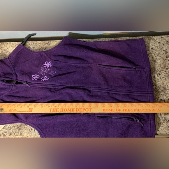 Disney Parks Authentic Original Girl’s Purple Vest Sz M - Picture 11 of 12
